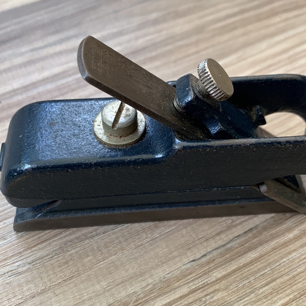Vintage Stanley BullNose Hand Plane Made in USA Antique Wood Working Tool - Picture 9 of 12
